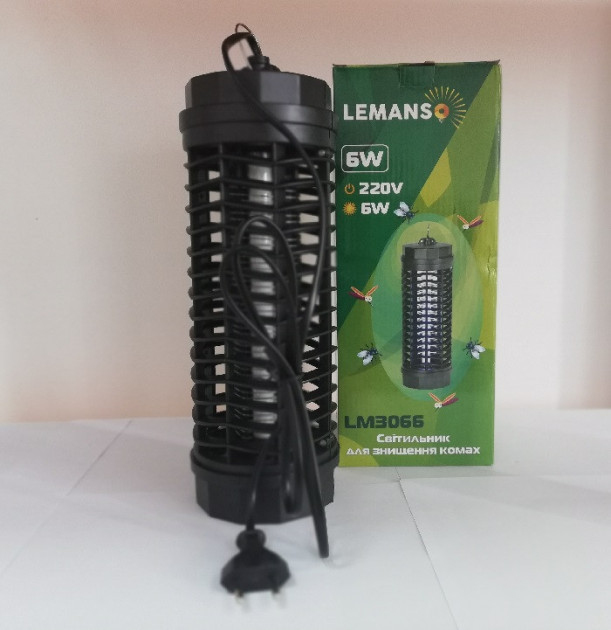 Пастка для комарів, мух, мошок 6W на 30м2 Lemanso Lm3066