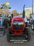 Мототрактор Булат Т 25 Надійний Мінітрактор + Фреза та Плуг!, фото 4