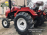 Мототрактор Булат Т 25 Надійний Мінітрактор + Фреза та Плуг!, фото 3