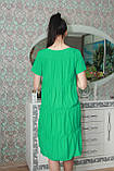 Сукня для вагітних літня Pregnant Style Maeve 44 зелена, фото 4