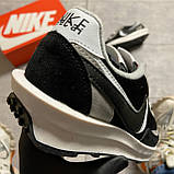 Жіночі кросівки Nike LD Waffle Sacai, чоловічі кросівки найк вафл сакаї, фото 6