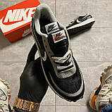 Жіночі кросівки Nike LD Waffle Sacai, чоловічі кросівки найк вафл сакаї, фото 3