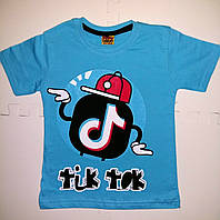 Стильная футболка для мальчика с принтом TikTok