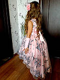 Дитяча сукня видовжене ззаду на ріст 110-116, фото 3
