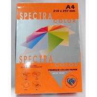 Бумага цветная Spectra Color А4 75 г/м2 неон оранжевый IT371 cyber hp orange