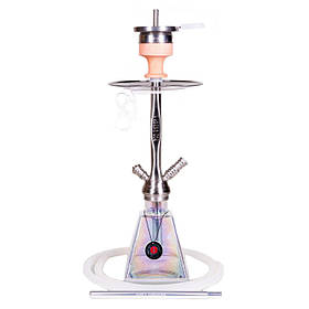 Кальян AMY Deluxe 038R I need you висота 55 см на 1 персону прозорий