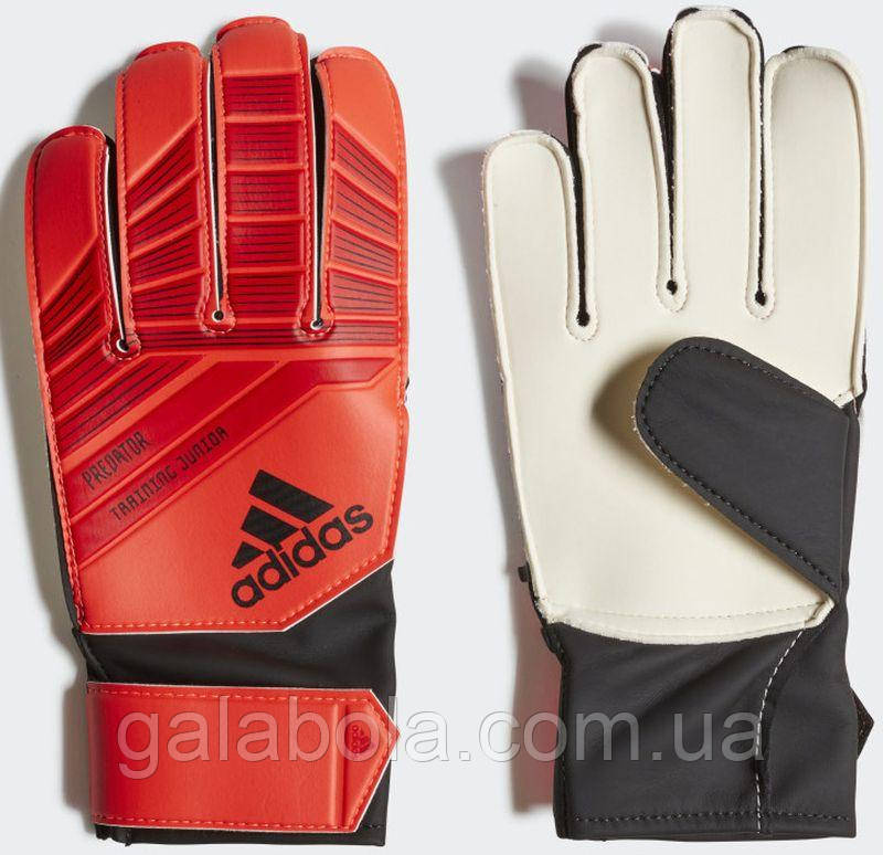 Вратарские перчатки для детей Adidas Junior Predator Training DN8560 - фото 1 - id-p1186509382