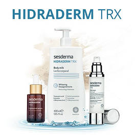 Hidraderm TRX - Лінія засобів з зволожуючими і коригуючими пігментні плями активними інгредієнт