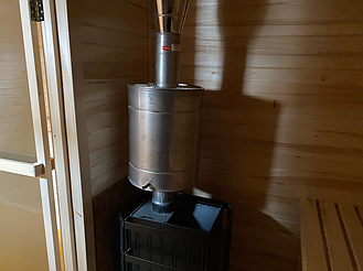 Деревянная мобильная баня 6х2,4 под ключ 8