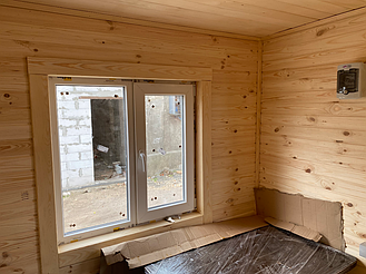 Деревянная мобильная баня 6х2,4 под ключ 6