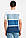 Біла чоловіча футболка LC Waikiki/ЛС Вайки в сіро-синю смужку, фото 2