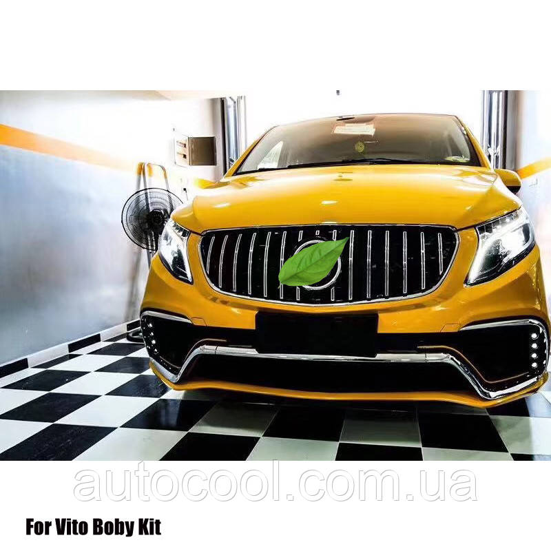 Тюнінг обвіс Mercedes Vito/Viano W447 2014+ г.в. стиль AMG, фото 1
