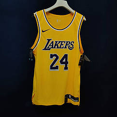 Чоловіча майка жовта Nike Bryant #24 Swingman Jersey команда Лос Анджелес Лейкерс