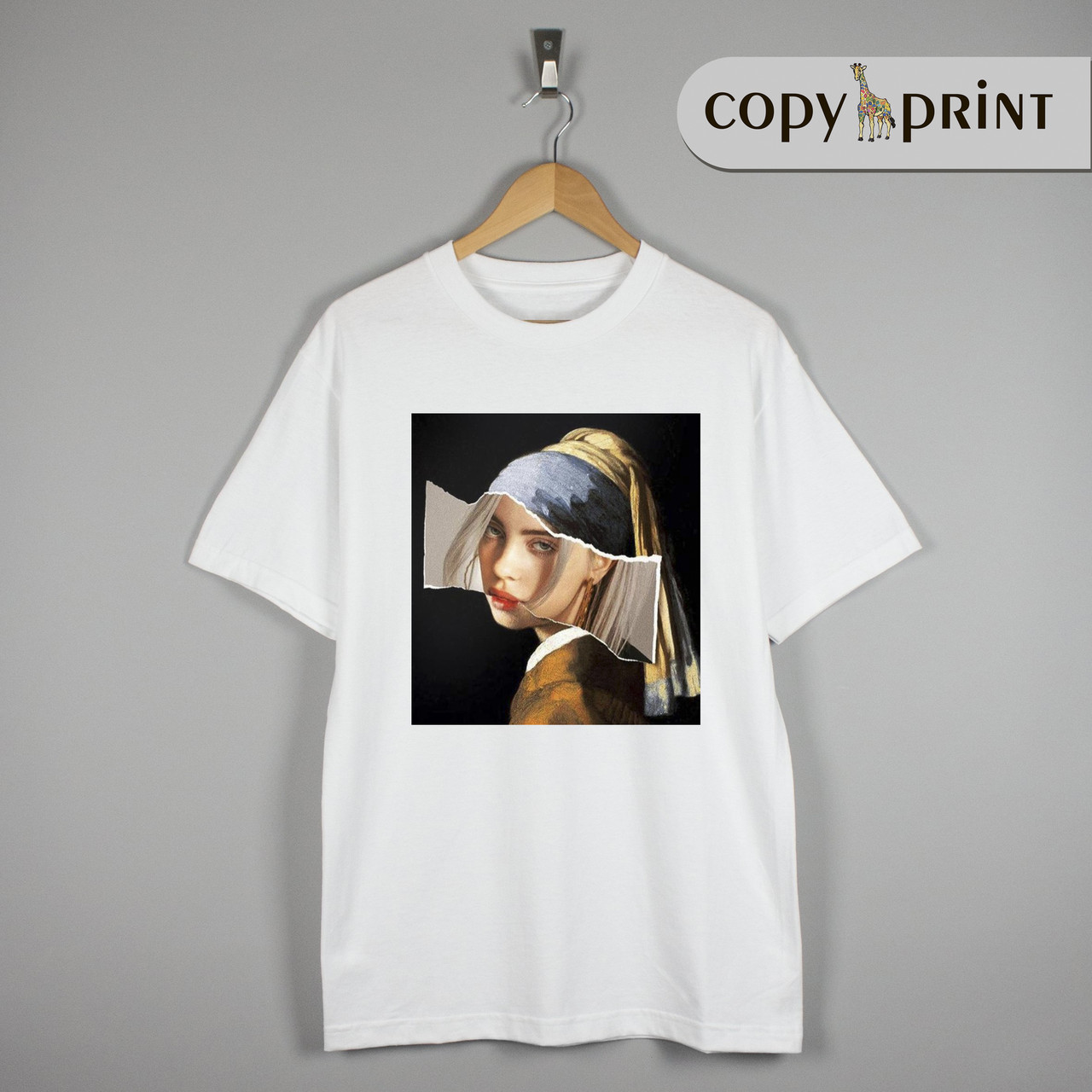 Футболка: Дівчина з перловою сережкою (Girl with a Pearl Earring)