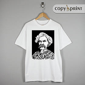 Футболка: Марк Твен (Mark Twain)