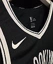 Чоловіча чорна майка Nike Irving #11 Swingman Jersey команда Бруклін Нетс, фото 4