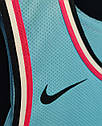 Чоловіча майка блакитна Nike Wade #3 Swingman Jersey команда Маямі Хіт, фото 4