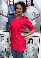 Медична модна незвичайна жіноча куртка на блискавці, р. 42-50.