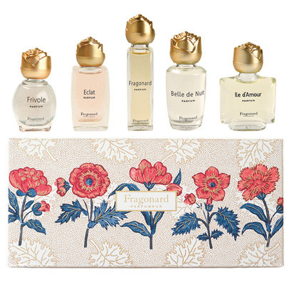 Набір 5 ароматів, PARFUM (5,5 мл+8,5 мл+8мл+7,5 мл+11,5 мл) Fragonard, фото 1