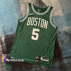 Чоловіча майка зелена Nike Garnett #5 Swingman Jersey команда Бостон Селтікс