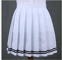 Спідниця Біла з чорною смужкою | White with black stripe