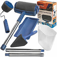 Набір Валиків для фарбування Стен і стелі 3 в 1 Paint Roller