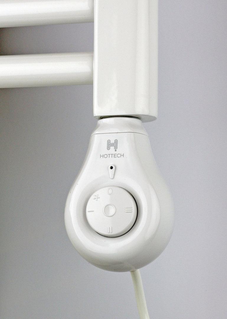 ЕлектроТЕН Hottech Drop Plus white: регулятор води 20-65С та повітря + таймер 1-3 год. + LED + контроль рівня води