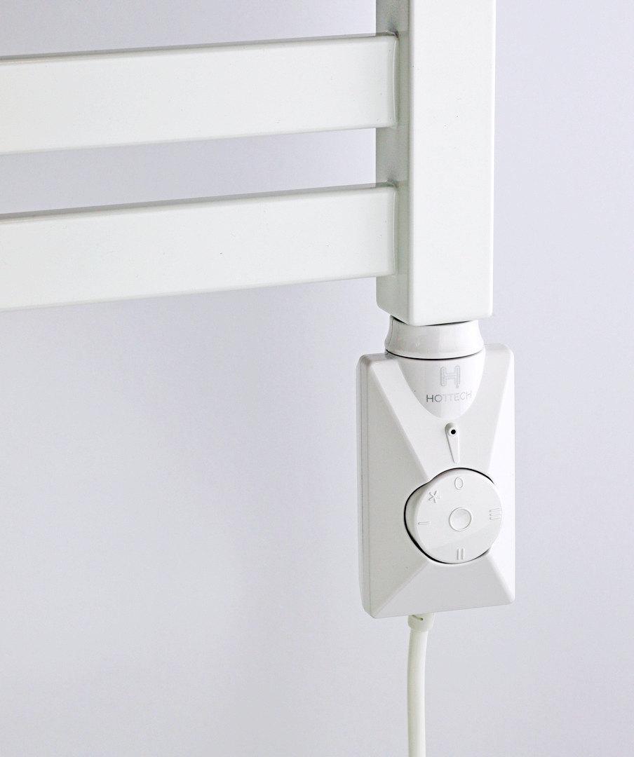 ЕлектроТЕН Hottech Volcano Plus white: регулятор води 20-65С, повітря 0-30С +таймер 1-3 год + LED + контроль води