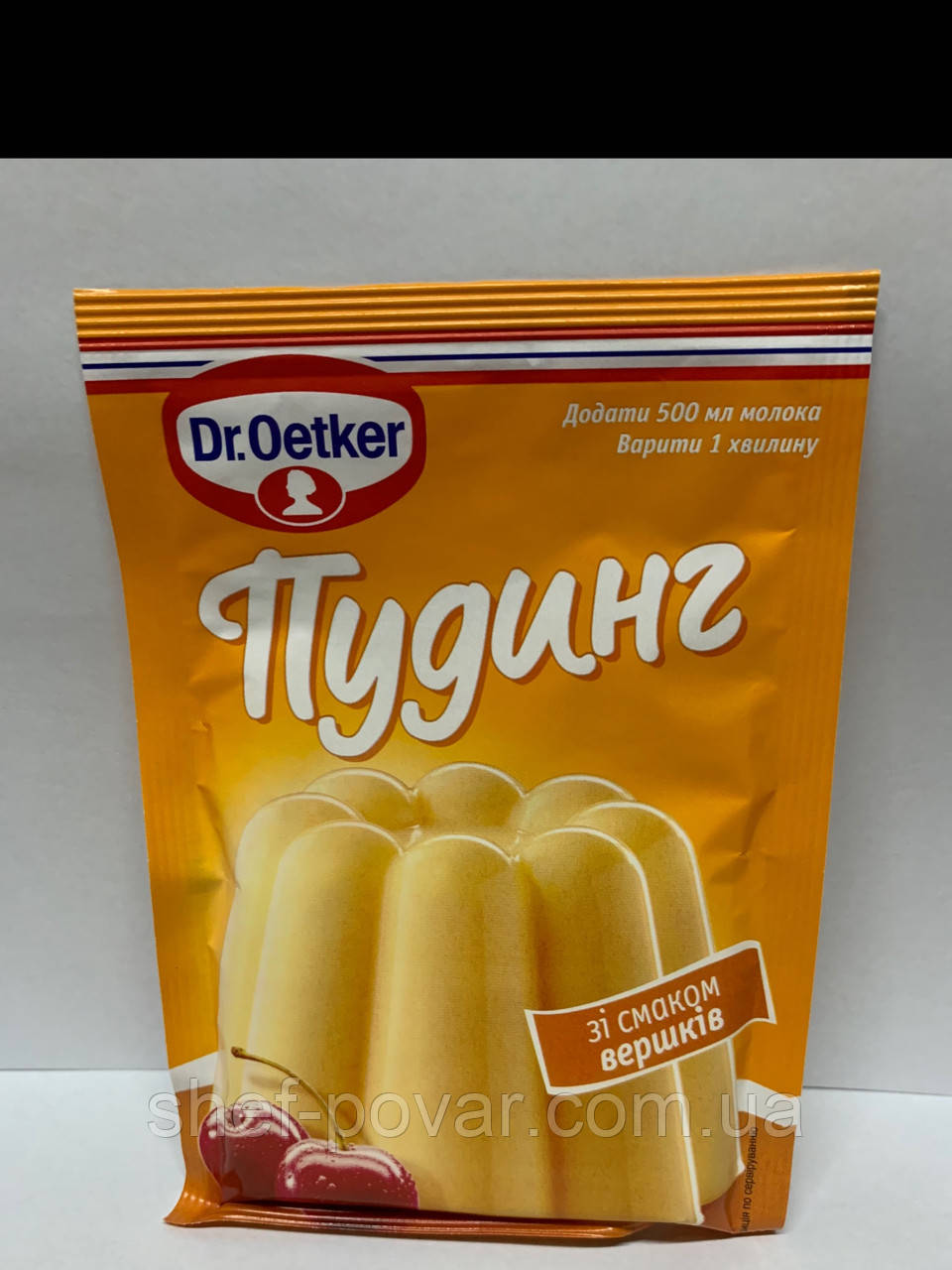 Пудинг зі смаком вершків 40 г ТМ "Dr. Oetker", фото 1