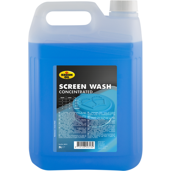 Зимний омыватель ветрового стекла концентрированый Kroon Oil Screen Wash Concentrated 5L - фото 1 - id-p158014212