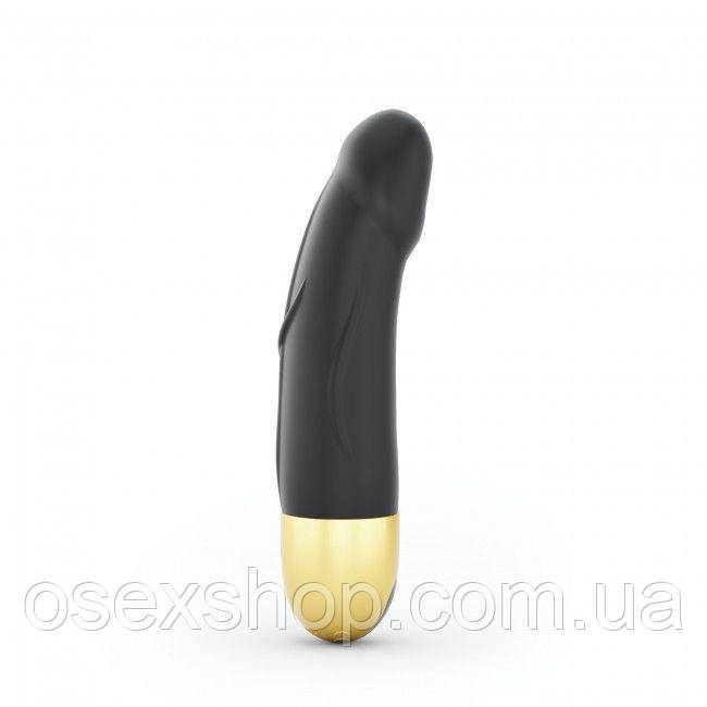Вібратор Dorcel Real Vibration S Gold 2.0, діам 3,7 см, перезаряджуваний, для точки G, фото 1