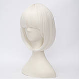 Перука біла каре, Перука каре білосніжна, перука жіноча, фото 3