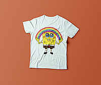 Футболка YOUstyle Sponge bob 0289 104(06Y) White