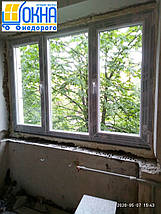 Ціна на вікна Salamander - тристулкове дешевше Київ, фото 3