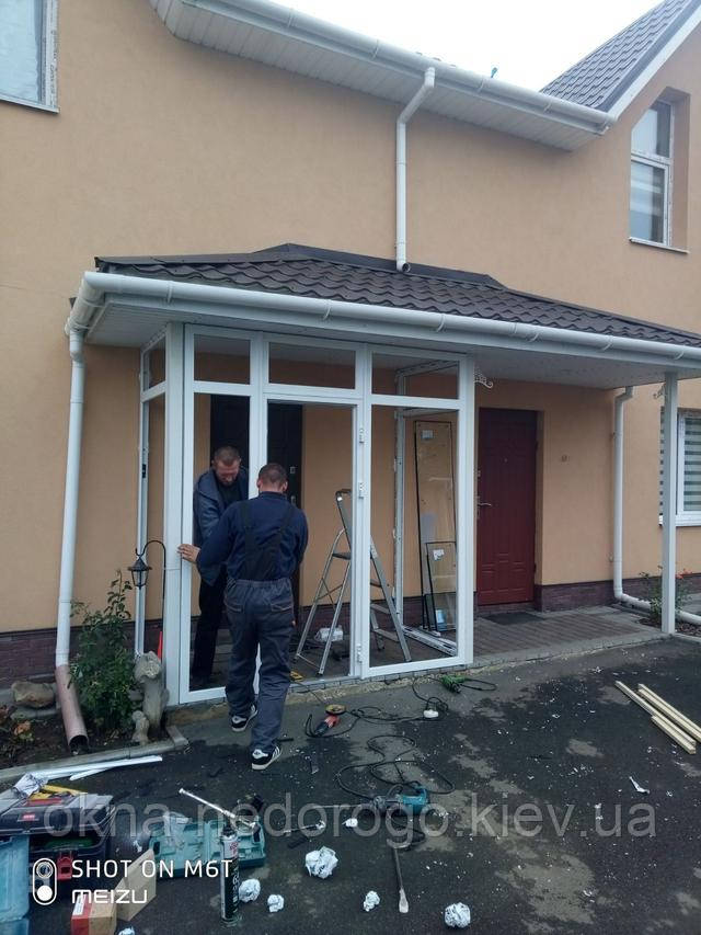 Установка пластикових вікон в передмісті Києва фото 9 бригади Установка пластикових вікон в Білогородці фото 9 бригади