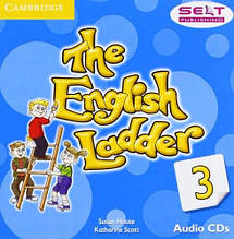 Аудіо диск до підручника The English Ladder: Level 3 Audio CDs / Susan House