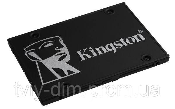 SSD накопитель Kingston KC600 256GB 2.5" SATAIII 3D TLC (SKC600/256G) (код 1062828)