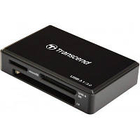 Считыватель флеш-карт Transcend USB 3.1 Black (TS-RDF8K2) (код 1001137)