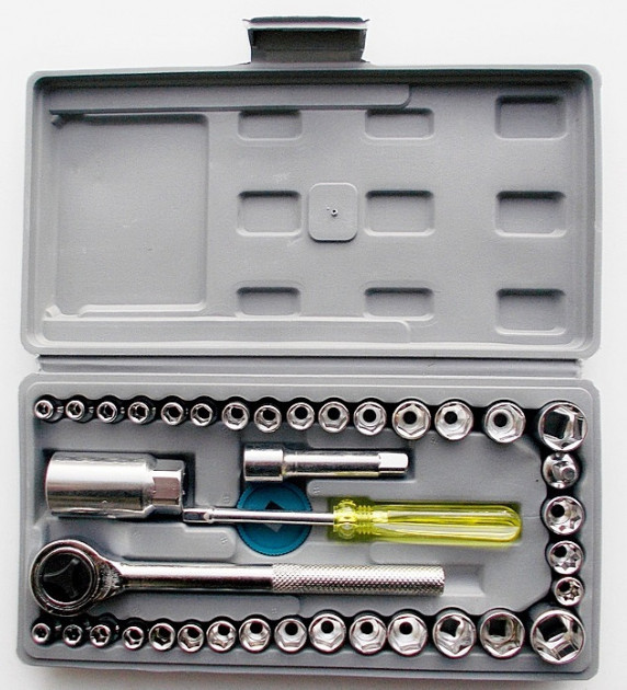 Набір інструментів в кейсі 40 предметів Piece Tool Set