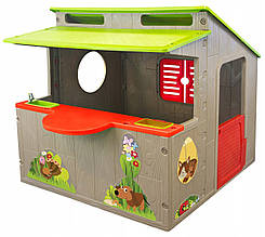 Дитячий пластиковий будиночок Mochtoys Garden Grill