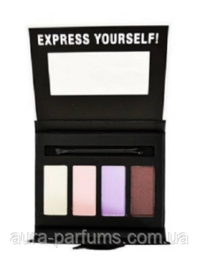 Тіні для повік 4-кольорові Manhattan Fab Fashionista Quad Quattro Kit Eyeshadow