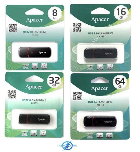 Флешки Apacer AH333 USB 2.0