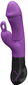 Вібратор кролик з двома моторами Adrien Lastic Ares