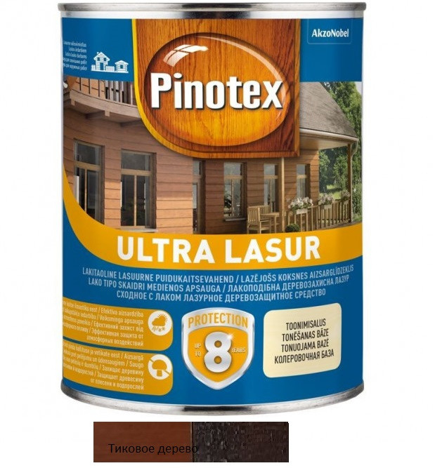 Деревозахистний засіб Pinotex Ultra Lasur твк 3л