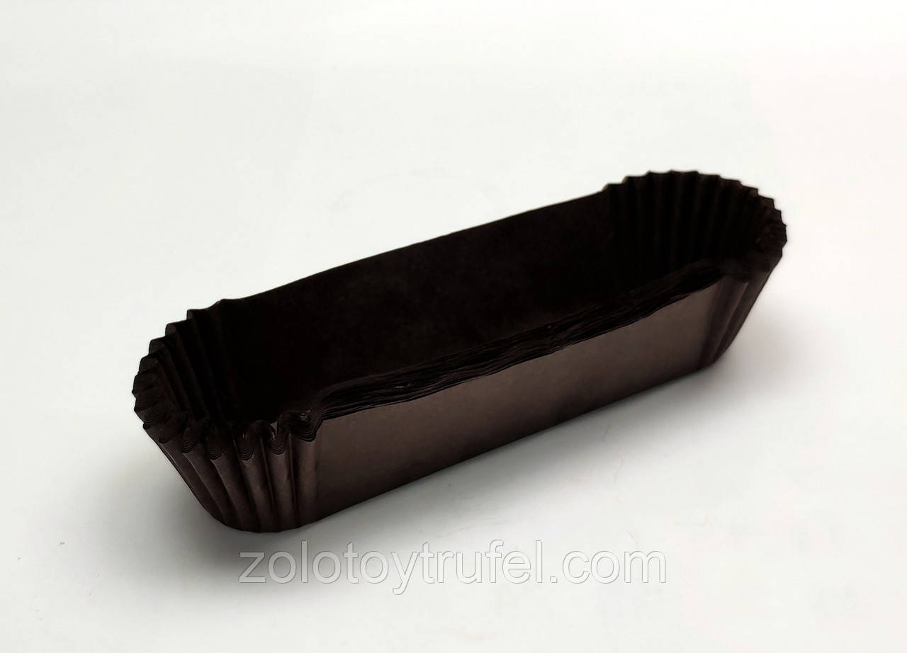 Формочка 6*2,5*2 см коричнева для еклерів, фото 1