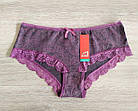 Труси жіночого бавовни мереживо Вайолет. Польща. Трусики жіночі, фото 3