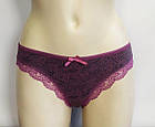 Труси жіночого бавовни мереживо Вайолет. Польща. Трусики жіночі, фото 4