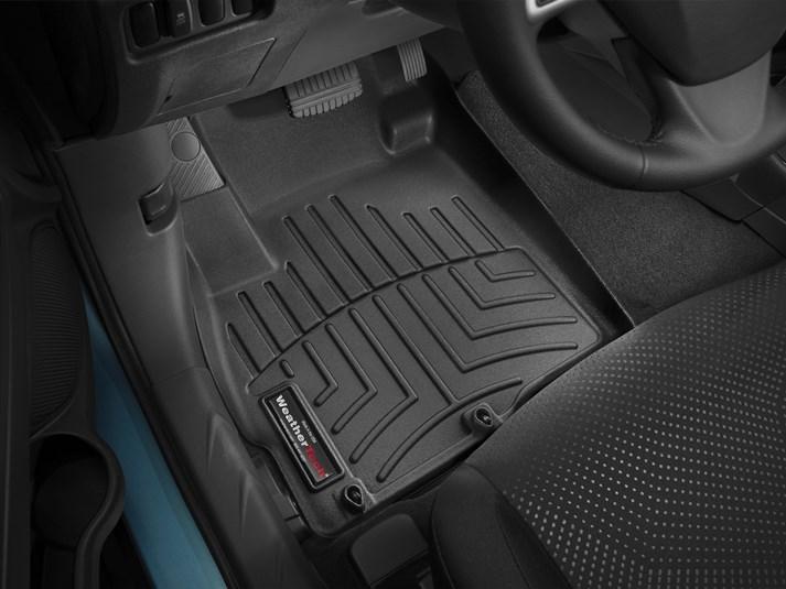 Килими гумові WeatherTech Mitsubishi Outlander 2010-2012 передні чорні