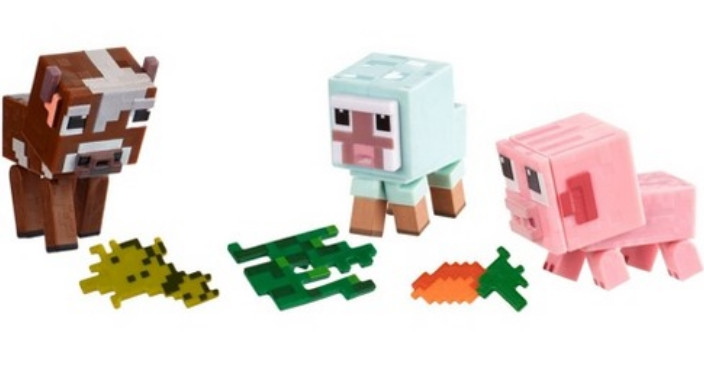 Набір фігурок тварини Майнкрафт Minecraft Baby Animals Comic Mode, фото 1