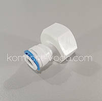 Муфта пряма 1/2 "ВР 1/4"Шланг (з кліпсою), Тайвань